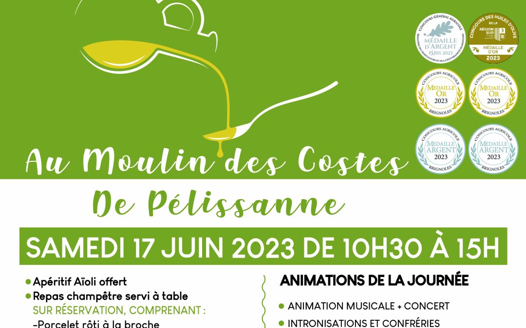 Fête de l&rsquo;olivier et de l&rsquo;huile d&rsquo;olive 2023