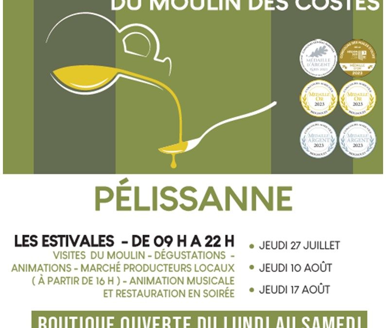 Les Estivales au Moulin des Costes