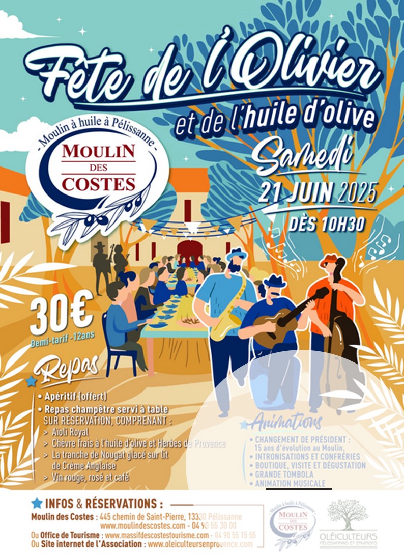 Fête de l&rsquo;Olivier et de l&rsquo;Huile d&rsquo;Olive 2025