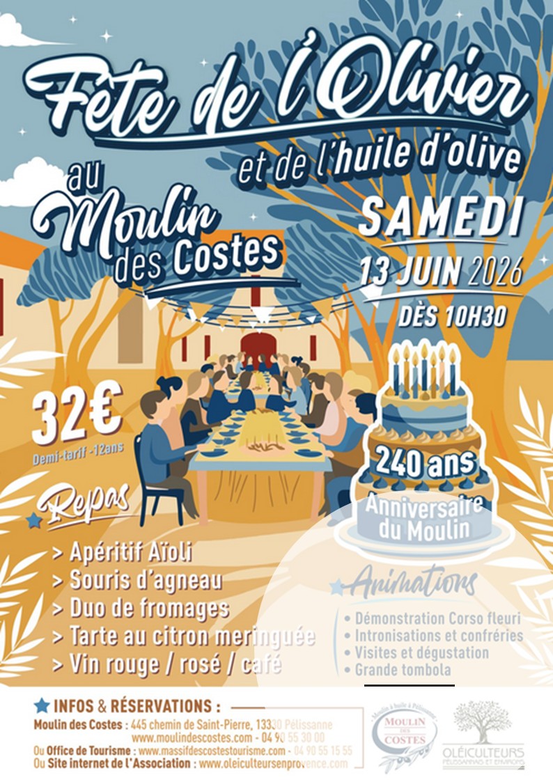 Fête de l&rsquo;Olivier et de l&rsquo;Huile d&rsquo;Olive 2026
